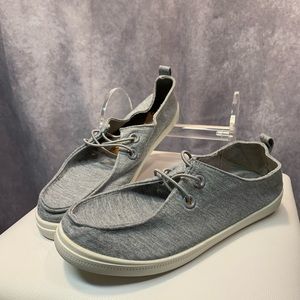SO Grey Lace up Loafers